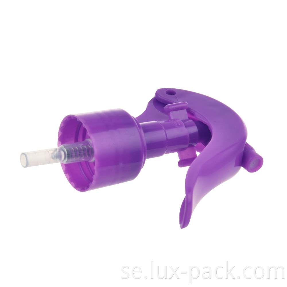 Elektropläterad pumpdispenser Plastflasktryck Vattenpumpsprutan Mini Trigger Sprayer Bottle Bottle